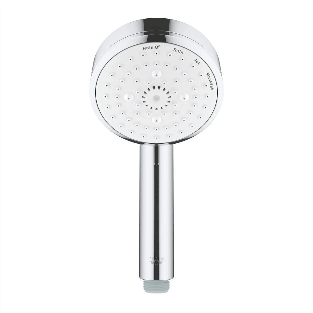 GROHE 27575002 Tempesta 100 Hand Shower - 4 Sprays, 2.5 GPM - Chrome