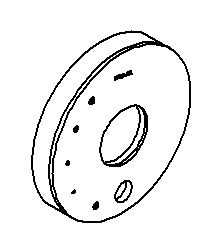 KOHLER Escutcheon - Polished Chrome, K-1149566-CP