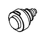 KOHLER Push Button Assembly - Polished Chrome, K-1150268-CP
