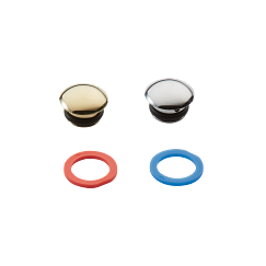 MOEN 115034 Handle Cap Kit - Chrome
