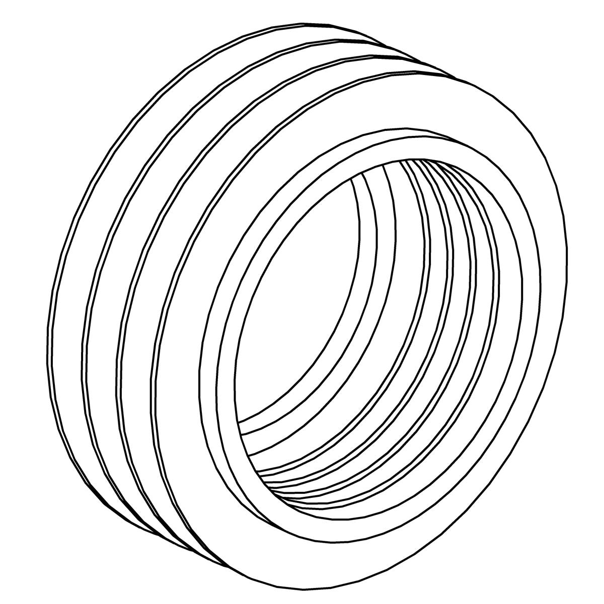 KOHLER Gasket, Bowl Inlet Pipe, Large, K-1150344