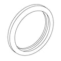 KOHLER Rubber Gasket, Bowl Inlet Pipe, K-1150348