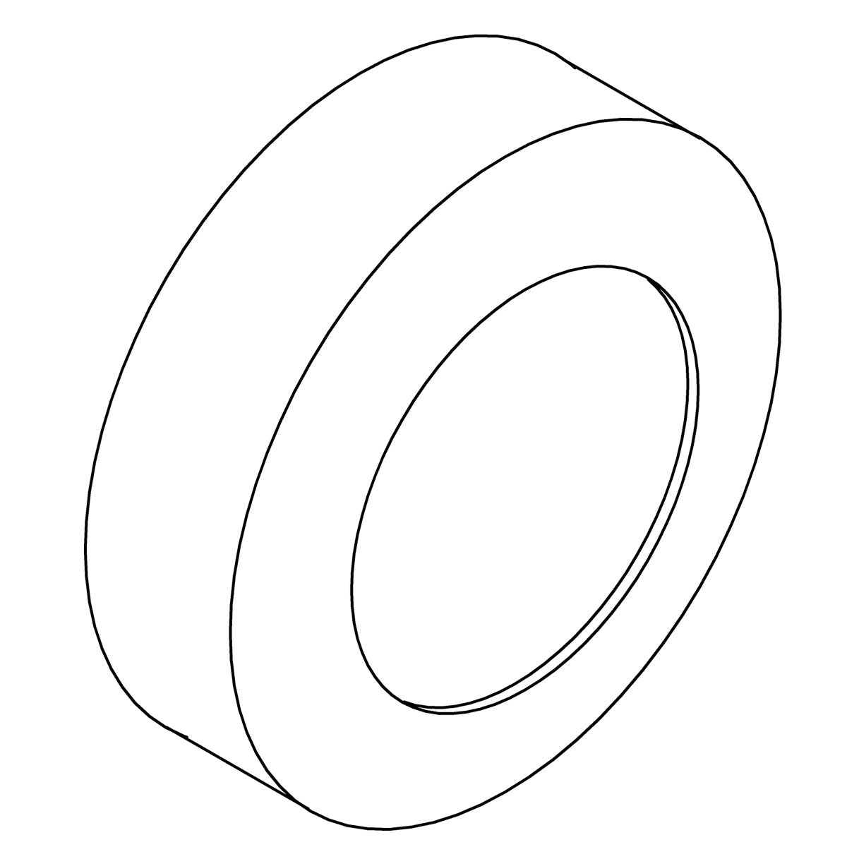 KOHLER Rubber Gasket, Elbow Outlet Pipe, K-1150350