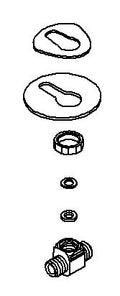 KOHLER Hardware Kit, K-1150830