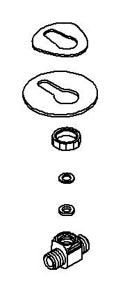KOHLER Hardware Kit, K-1150830