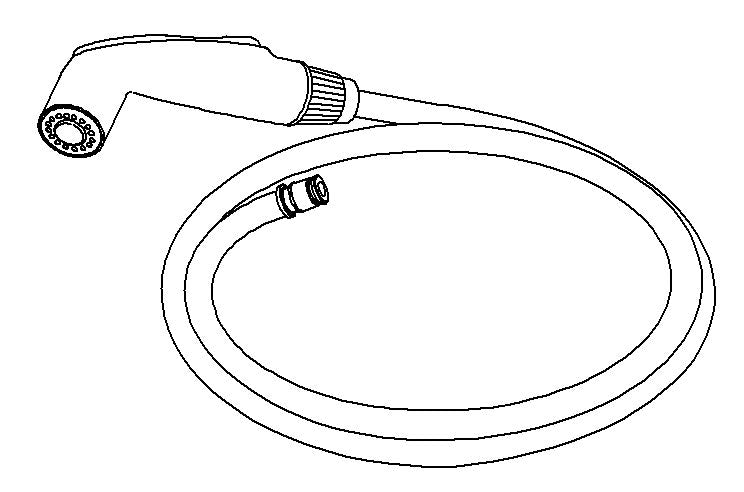 KOHLER Side Spray Assembly - Polished Chrome, K-1151402-CP