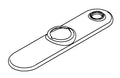 KOHLER Escutcheon With Ss Hole - Vibrant Brushed Bronze, K-1151403-BV