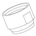 KOHLER Shower Arm Nut - Vibrant Brushed Bronze, K-1151438-BV