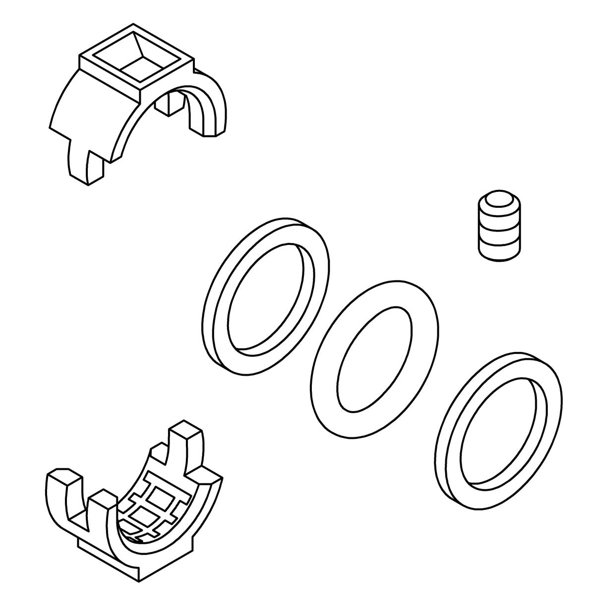 KOHLER Kit, Slip-Fit Clamp, K-1152172
