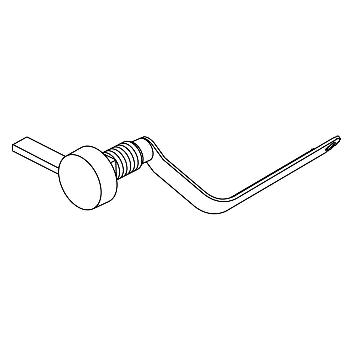 KOHLER Trip Lever Assembly - Polished Chrome, K-1153513-CP