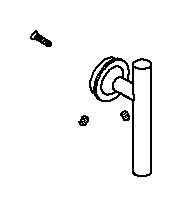KOHLER Lever Handle Base Kit - Matte Black, K-1153944-BL
