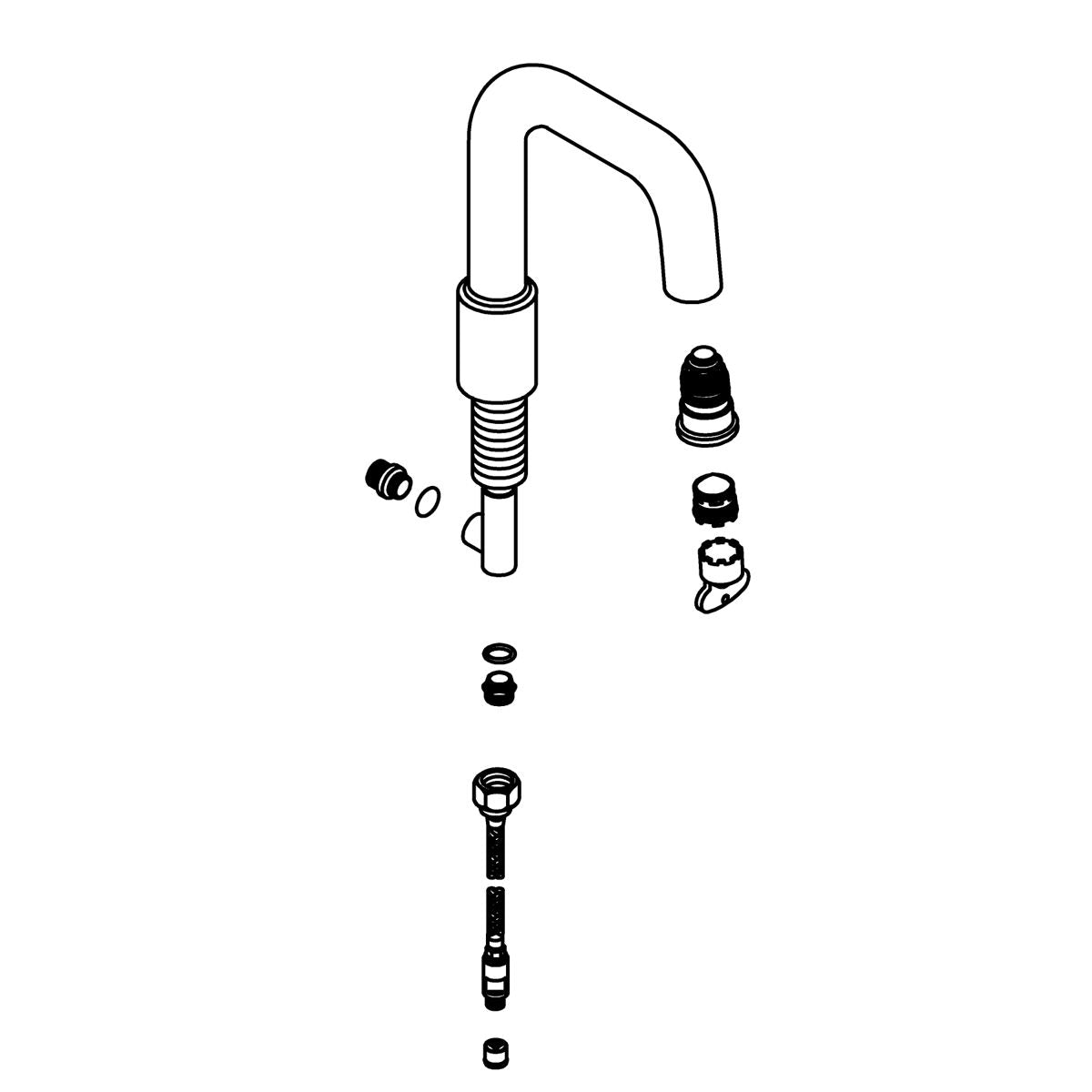 KOHLER Kit, Bath Spout - Polished Chrome, K-1155859-CP