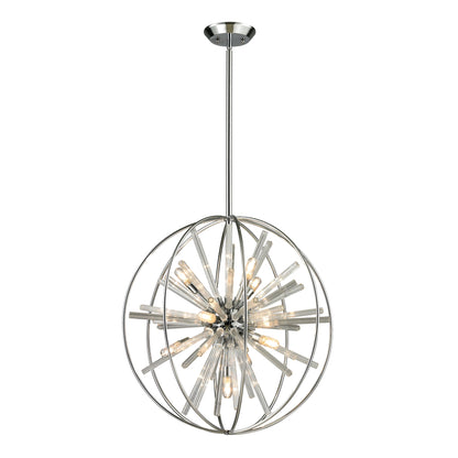 ELK SHOWROOM 11562/10 Twilight 22'' Wide 10-Light Chandelier - Polished Chrome