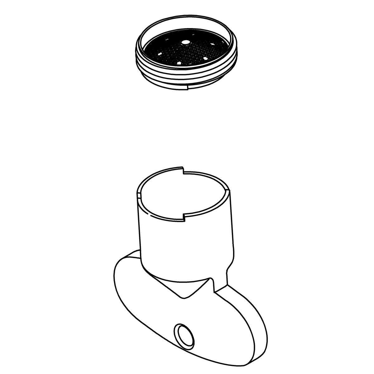 KOHLER Kit, Aerator And Key, M18, K-1156587