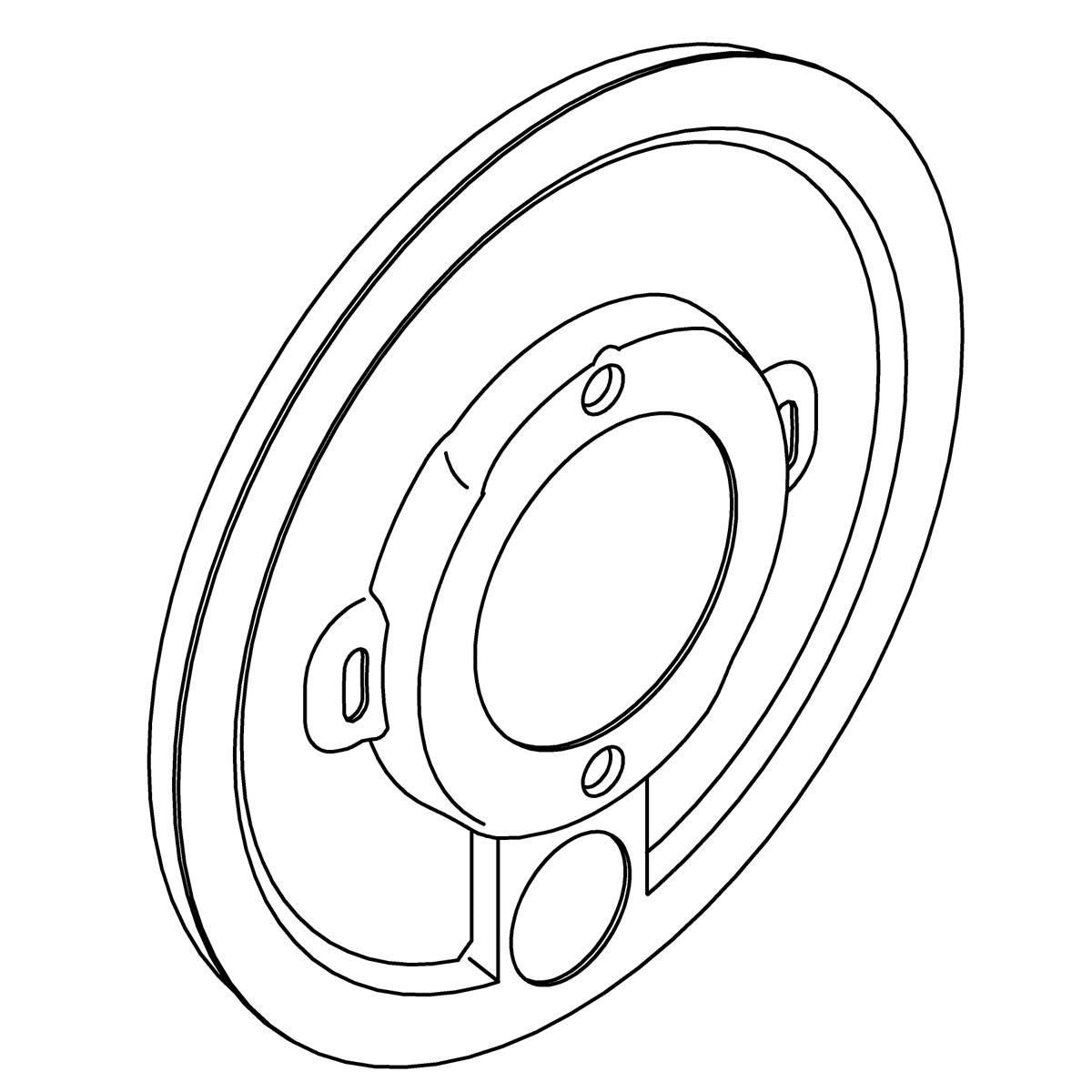 KOHLER Assembly, Backplate, K-1156948