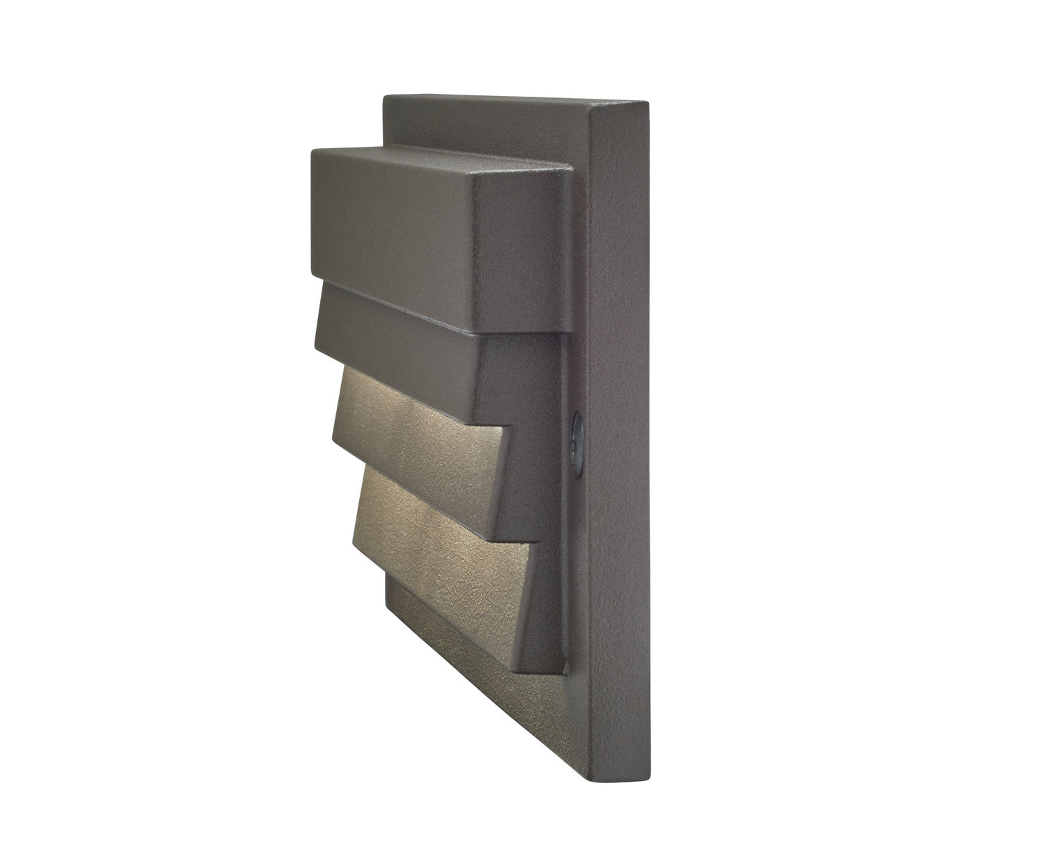 KICHLER 16171AZT30 Landscape Led Surface-Mount Louvered AZT 3000K - Textured Architectural Bronze