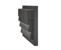 KICHLER 16171BKT30 Landscape Led Surface-Mount Louvered BKT 3000K - Black Textured