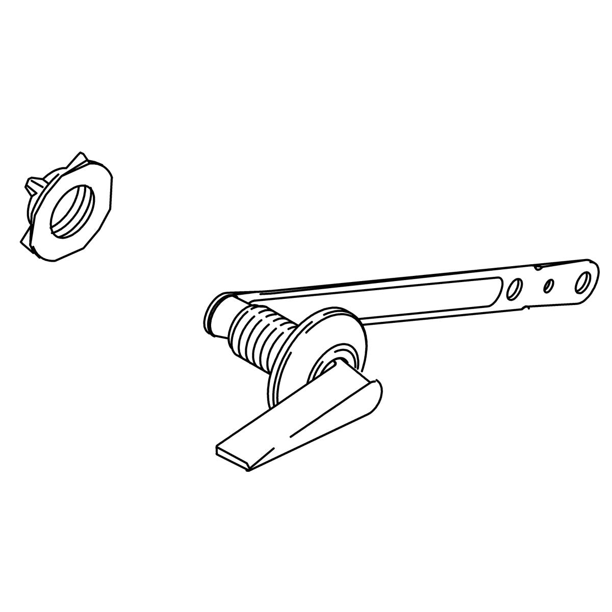 KOHLER Trip Lever Service Kit - Polished Chrome, K-1160317-CP