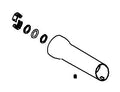 KOHLER Bath Spout Assembly - Polished Chrome, K-1160370-CP