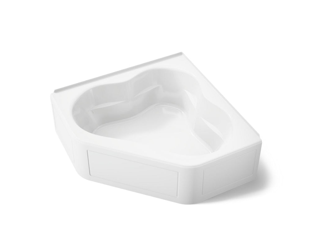 KOHLER K-1161-LA-0 Tercet 60" X 60" Corner Bath - White