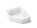 KOHLER K-1161-LA-0 Tercet 60" X 60" Corner Bath - White
