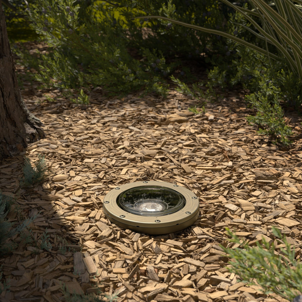 KICHLER 16023CBR27 Vlo 2700K Led 15 Degree Beam Angle In-Ground Accent Centennial Brass