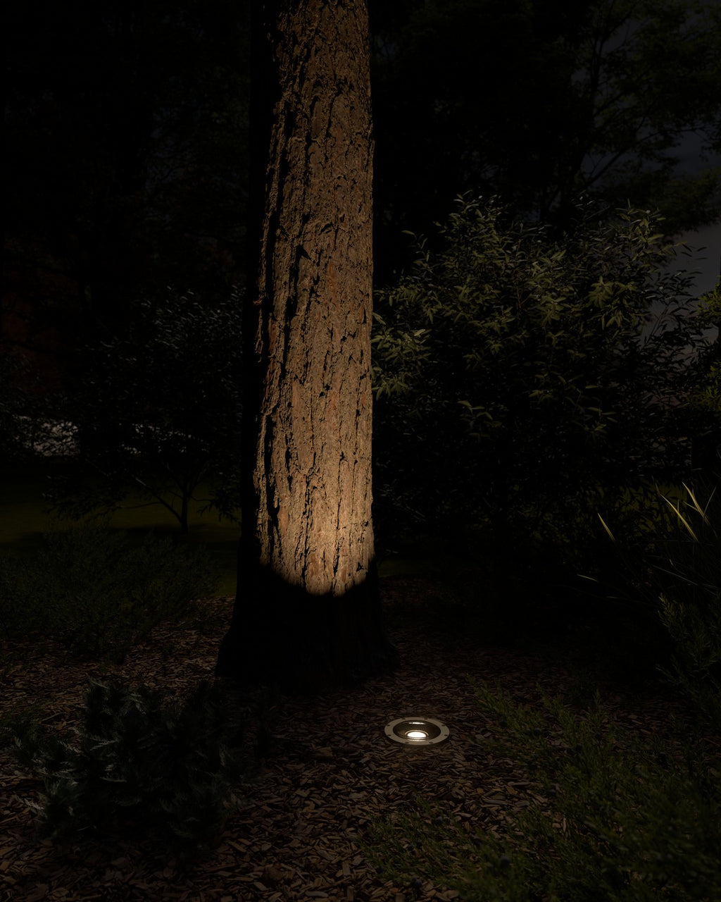 KICHLER 16023CBR30 Vlo 3000K Led 15 Degree Beam Angle In-Ground Accent Centennial Brass