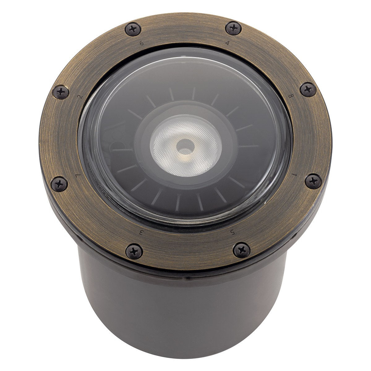 KICHLER 16024CBR27 Vlo 2700K Led In-Ground 35 Degree Beam Angle Accent Light Centennial Brass