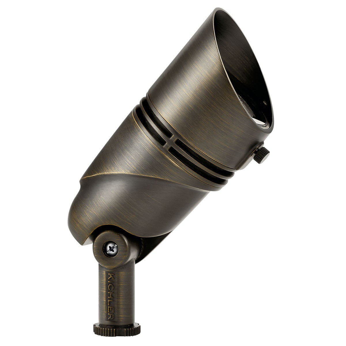KICHLER 16161CBR27 Vlo 2700K 35 Degree Led High Lumen Accent Floodlight ¿Centennial Brass
