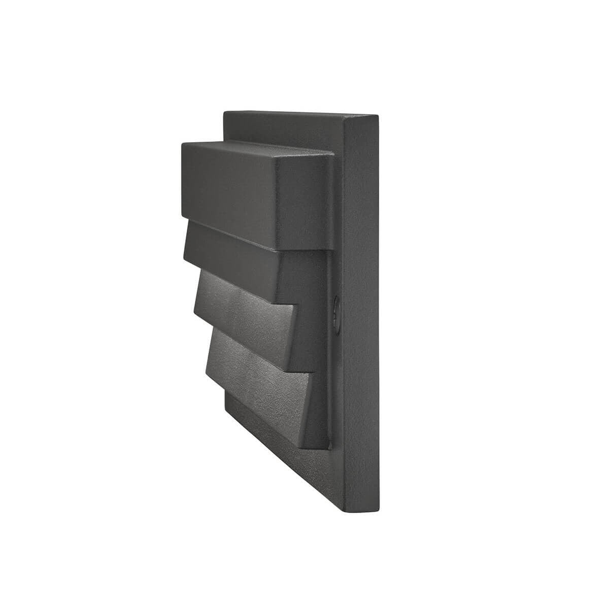 KICHLER 16171BKT27 Landscape Led Surface-Mount Louvered BKT 2700K - Black Textured