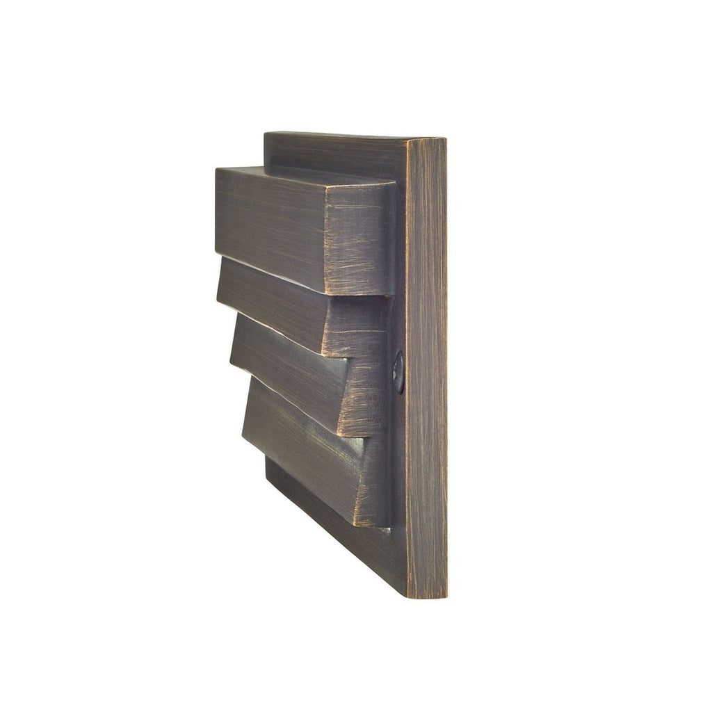 KICHLER 16171CBR27 Landscape Led Surface-Mount Louvered CBR 2700K - Centennial Brass