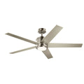 KICHLER 300044BSS Brahm Led 56" Ceiling Fan Brushed Stainless Steel