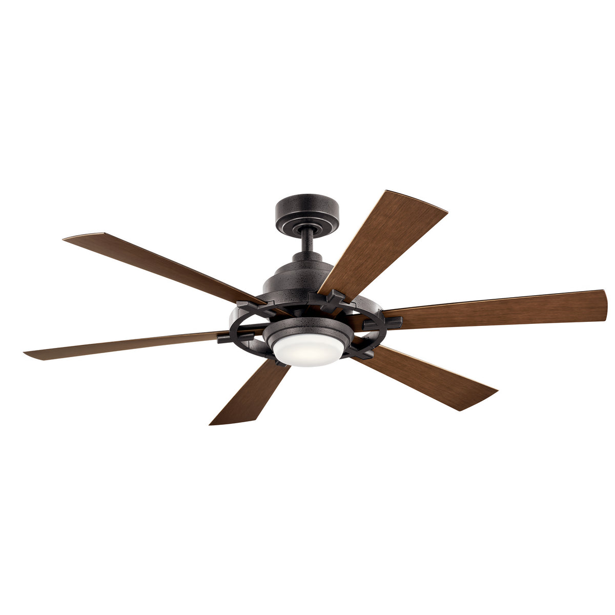 KICHLER 300241AVI Iras Led 52" Ceiling Fan Anvil Iron