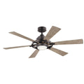 KICHLER 300241AVI Iras Led 52" Ceiling Fan Anvil Iron