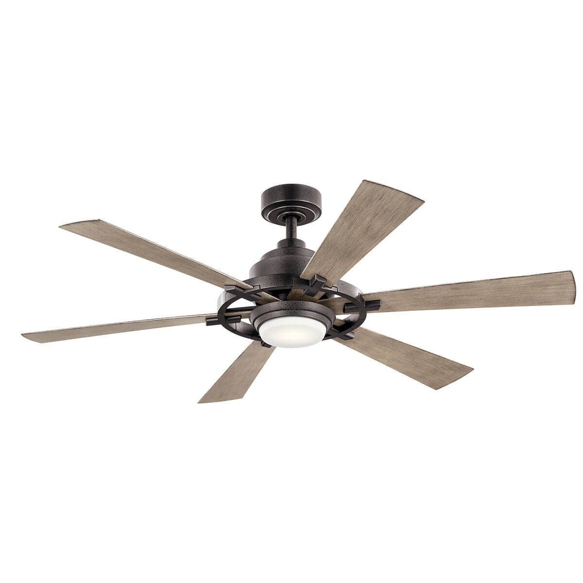 KICHLER 300241AVI Iras Led 52" Ceiling Fan Anvil Iron