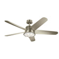 KICHLER 310072NI Daya LED 54" Ceiling Fan Brushed Nickel