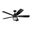 KICHLER 310073DBK Lydra LED 52" Ceiling Fan Distressed Black