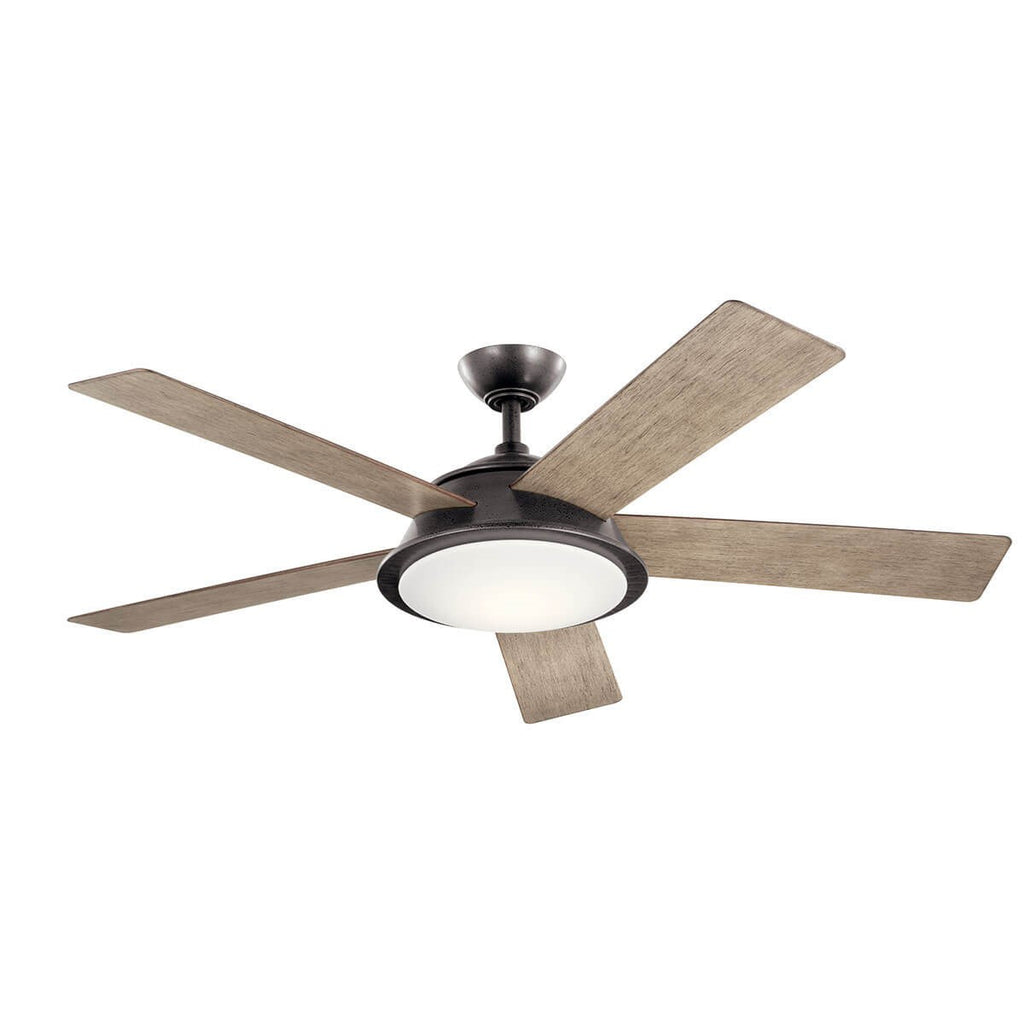KICHLER 310100AVI Verdi Led 56" Ceiling Fan Anvil Iron