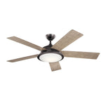 KICHLER 310100AVI Verdi Led 56" Ceiling Fan Anvil Iron