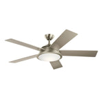 KICHLER 310100NI Verdi Led 56" Ceiling Brushed Nickel