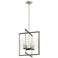 KICHLER 44251MOK Lente Four Light Foyer Pendant Midnight Oak