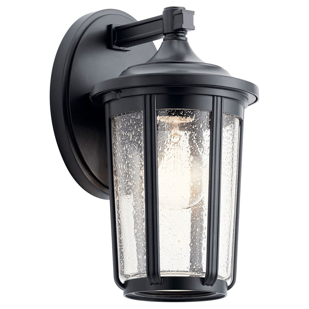 KICHLER 49892BK Fairfield 11 Inch 1 Light Wall Light In Black