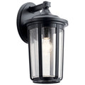KICHLER 49894BK Fairfield 17.25 Inch 1 Light Wall Light In Black