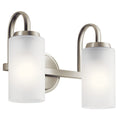 KICHLER 55086NI Kennewick Bath 2 Light - Brushed Nickel