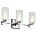 KICHLER 55097CH Giarosa 22.25" 3 Light Vanity Light Chrome