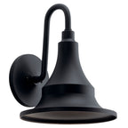 KICHLER 59055BKT Hampshire 15.25 Inch 1 Light Medium Outdoor Wall Light In Textured Black