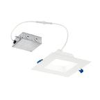 KICHLER DLRC06S3090WHT Direct-To-Ceiling 6 Inch Square Recessed 30K Led Downlight In White