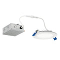 KICHLER DLSL04R2790WHT Direct-To-Ceiling 4 Inch Round Slim 27K Led Downlight In White