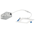 KICHLER DLSL04S3090WHT Direct-To-Ceiling 4 Inch Square Slim 30K Led Downlight In White