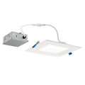 KICHLER DLSL06S3090WHT Direct-To-Ceiling 6 Inch Square Slim 30K Led Downlight In White